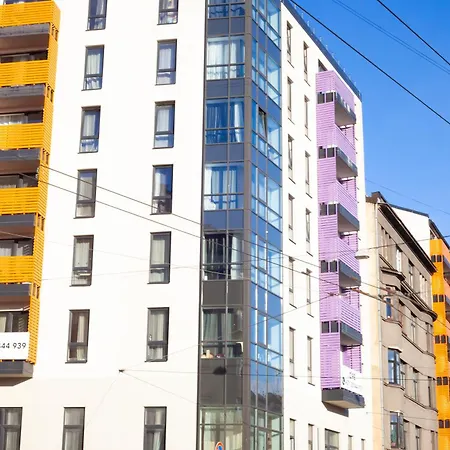 Homyvibes With Free Parking And Self Check-in Appartement Riga